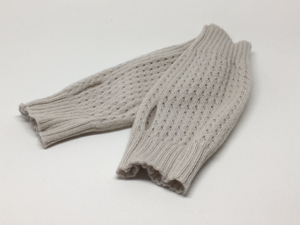 Fingerless Gloves in a Lace Stitch
